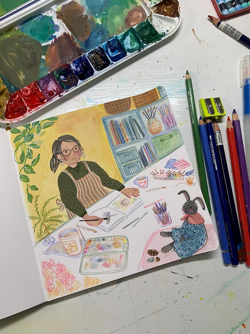 My project for course: Exploratory Sketchbook: Find Your Drawing Style 2
