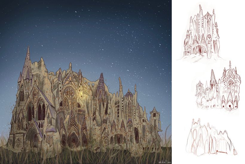 My project for course: Concept Art for Animation: Designing Magical Environments 5