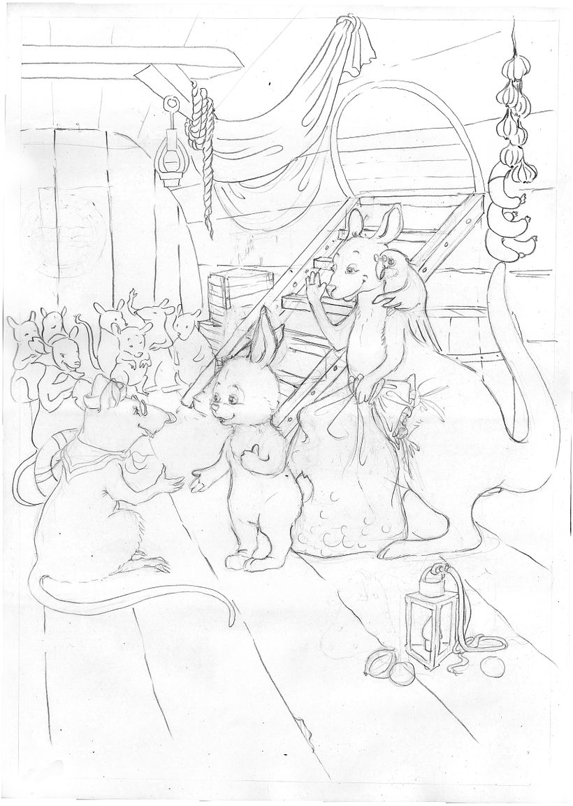 My project for course: Animal Characters in Watercolor for Children’s Books 10