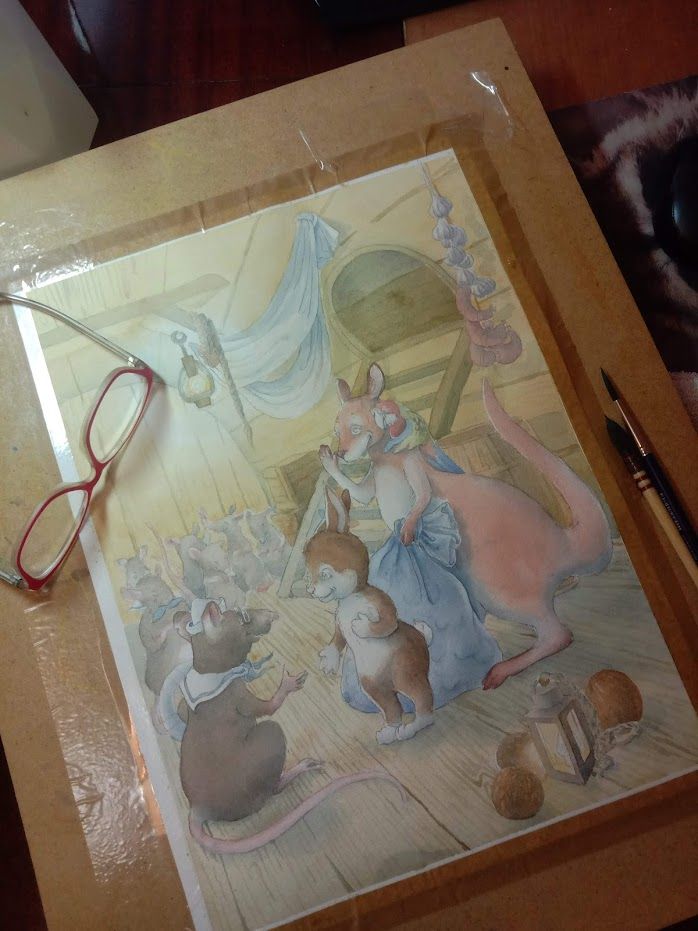 My project for course: Animal Characters in Watercolor for Children’s Books 16