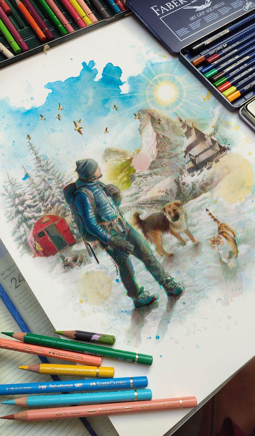 Merchandising project for Fito y Zarpas (Adventurer and influencer) 8
