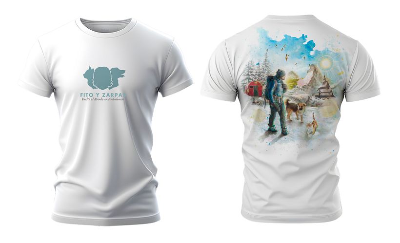 Merchandising project for Fito y Zarpas (Adventurer and influencer) 10