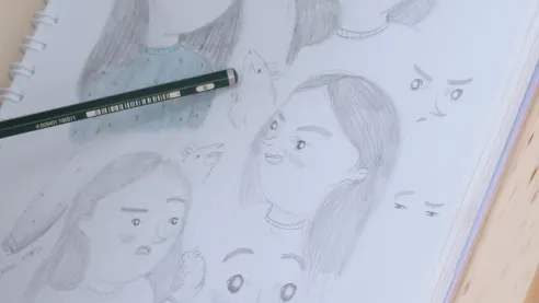 Children's Illustration Tutorial: tips for creating characters 9