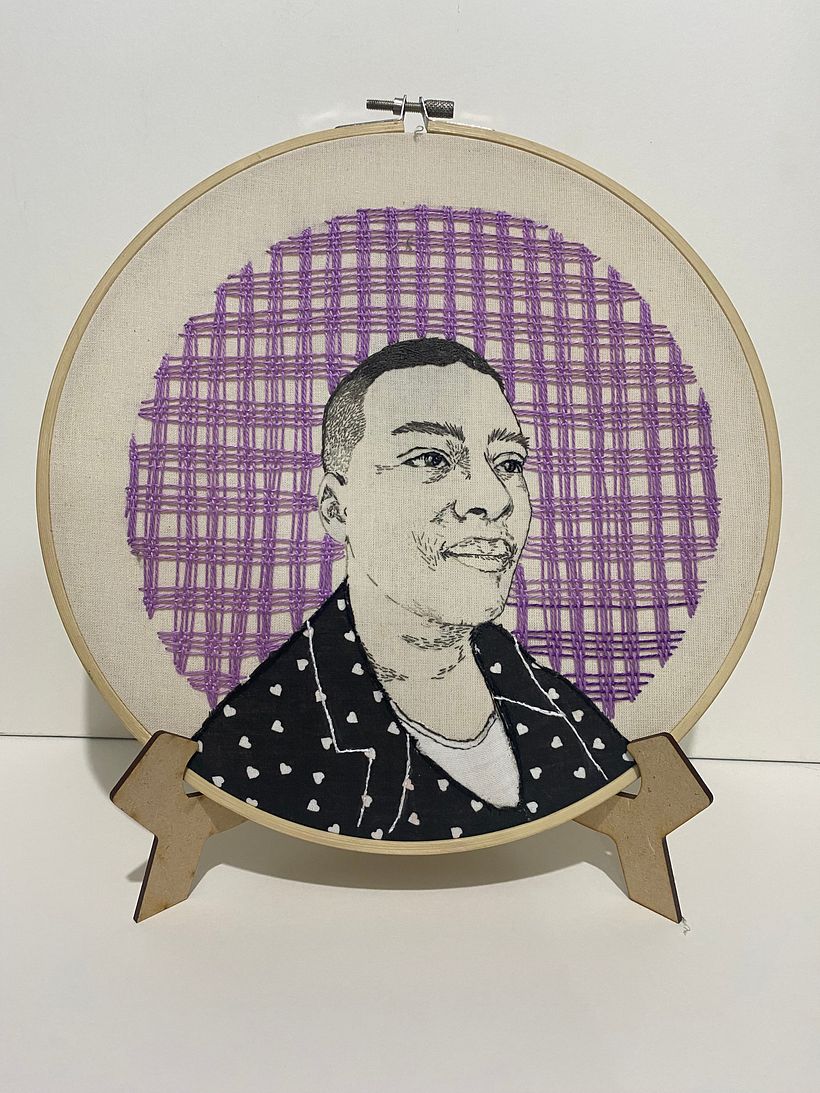 Mi proyecto del curso: Creación de retratos bordados 1