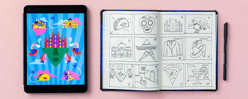 L'arte della narrazione visiva: Esplorare il potere  dell'illustrazione in pubblicità 3