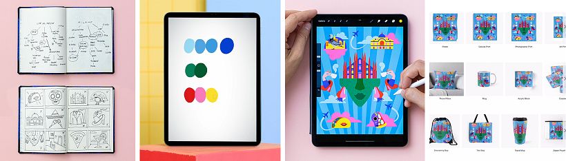 L'arte della narrazione visiva: Esplorare il potere  dell'illustrazione in pubblicità 7