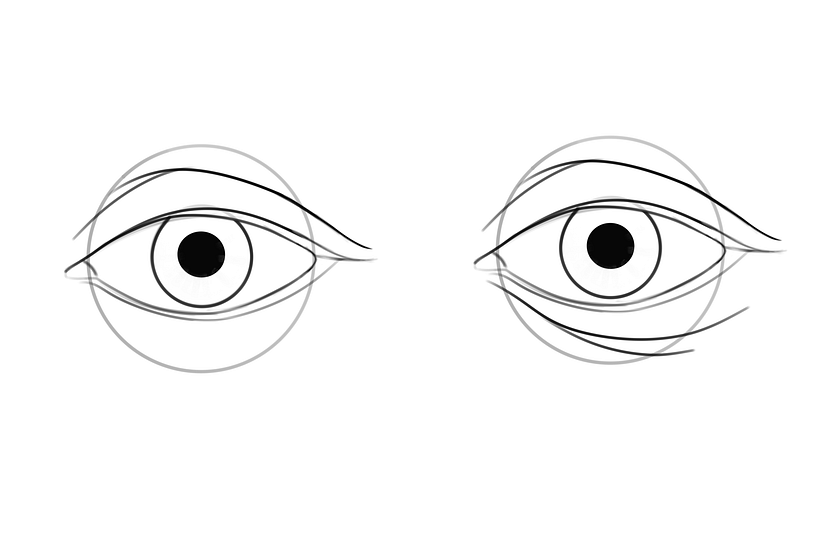 How to paint realistic eyes 7