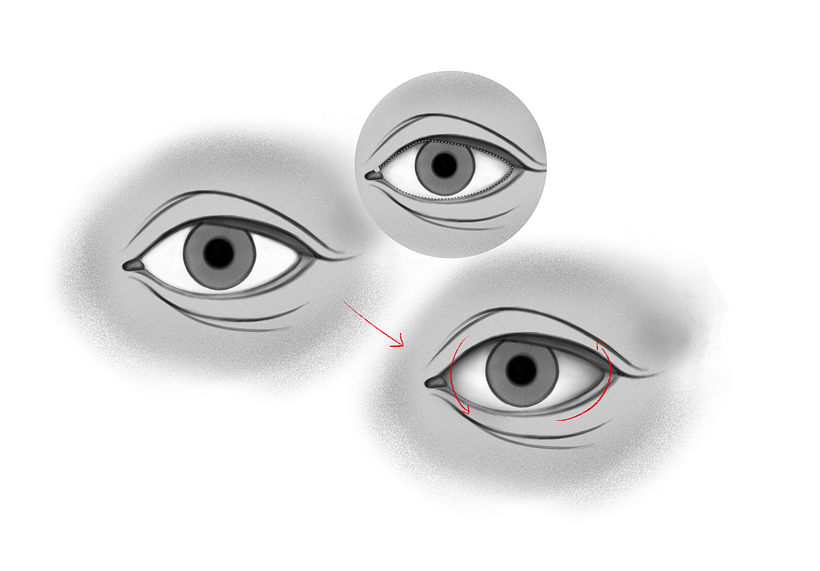 How to paint realistic eyes 11