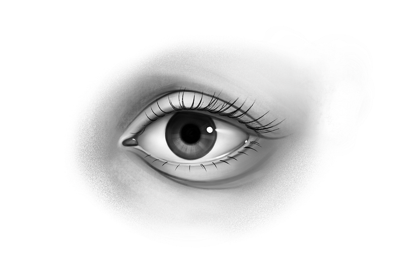How to paint realistic eyes 19