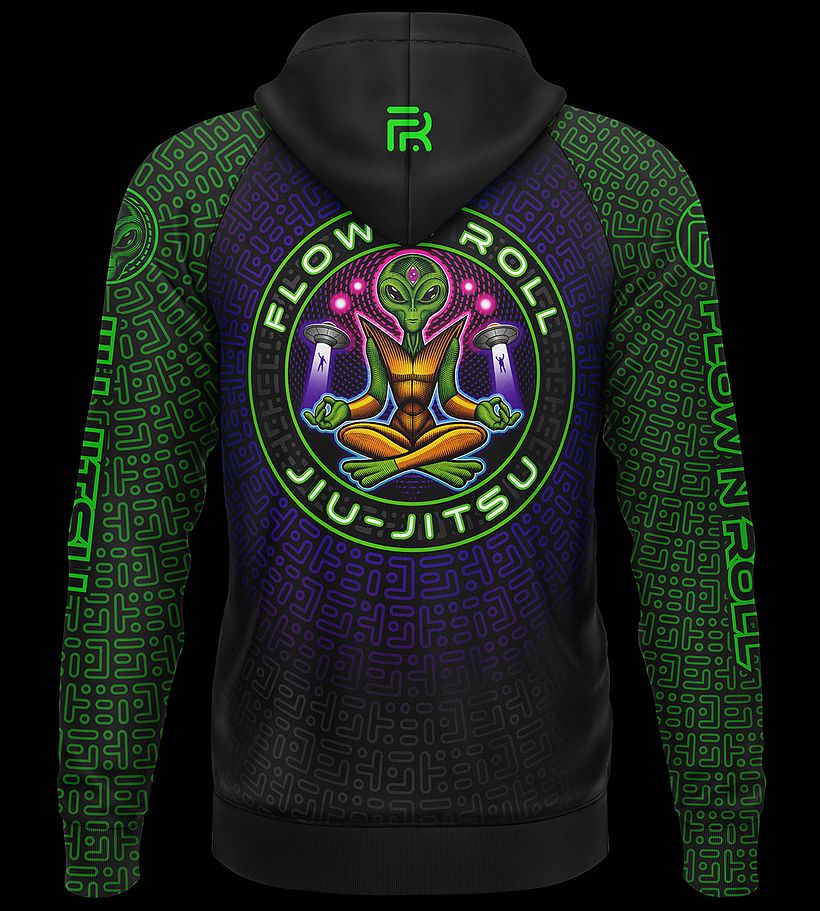 "Alien" design for Flow N Roll 8