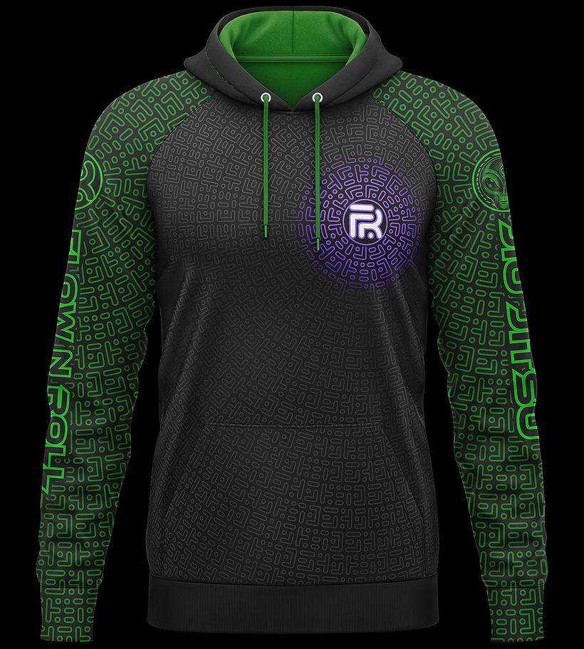 "Alien" design for Flow N Roll 7
