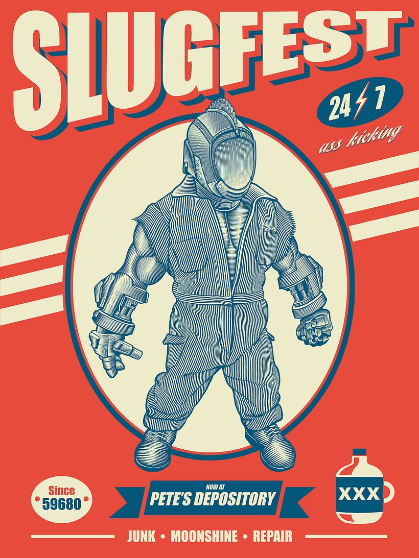 Here's some artwork that I created for Mezco Toyz