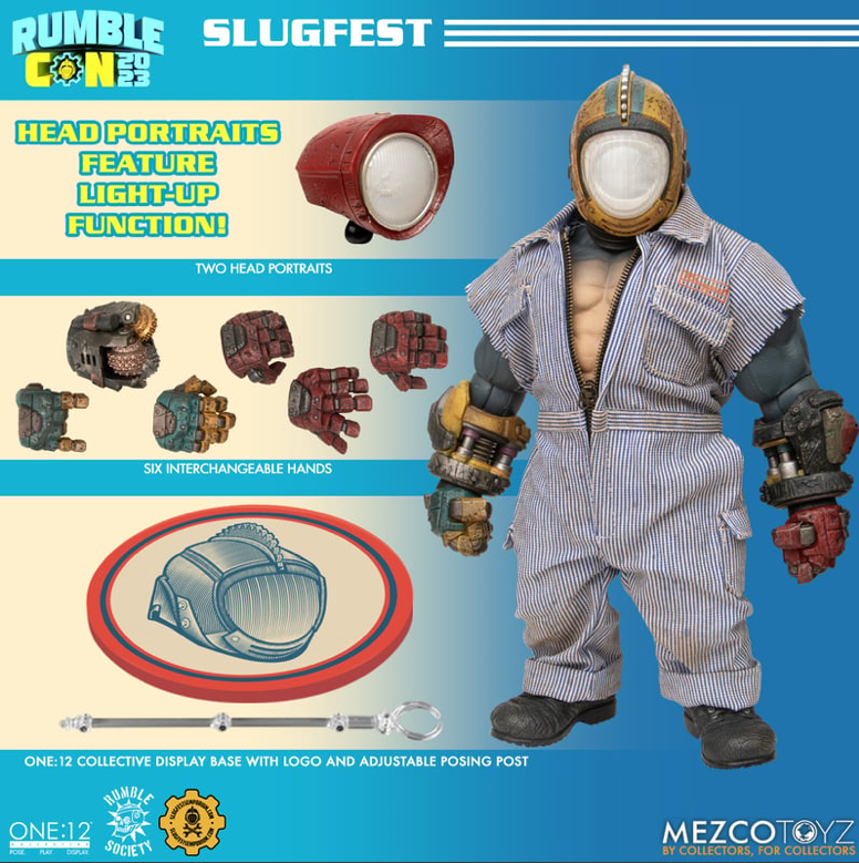 "Slugfest" Illustration for Mezco Toyz 10