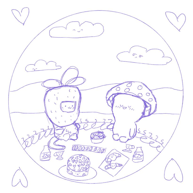 My project for course: Designing Kawaii Worlds: Spread Joy Through Illustration 2