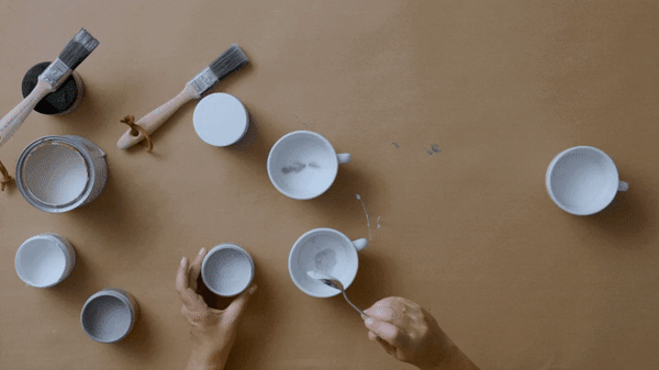 Ceramic Tutorial: how to recycle a vase with chalk paint 12