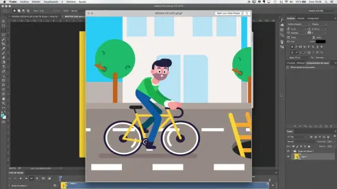 After Effects Tutorial: how to export to gif 11
