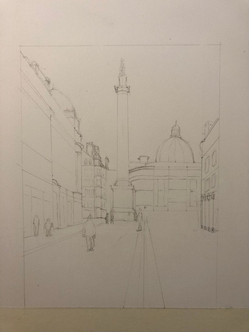 My project for course: Architectural Illustration with Watercolor 2