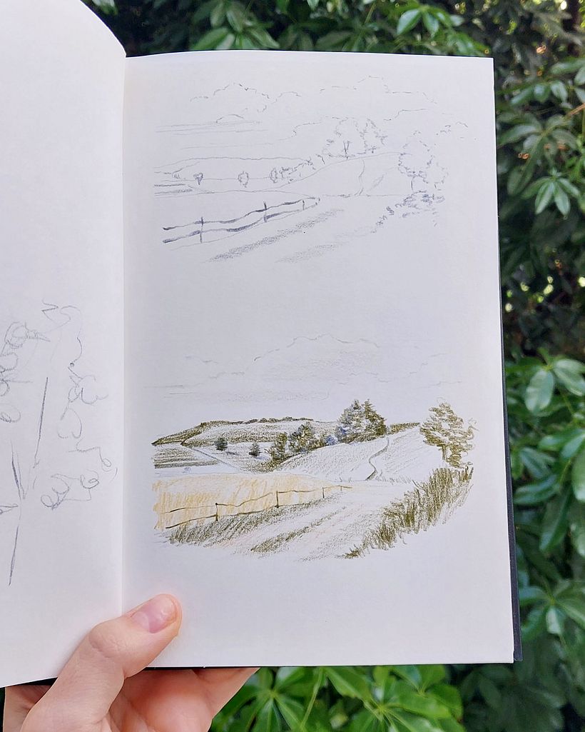 Meu projeto do curso: Sketchbook ilustrado com lápis de cor 4