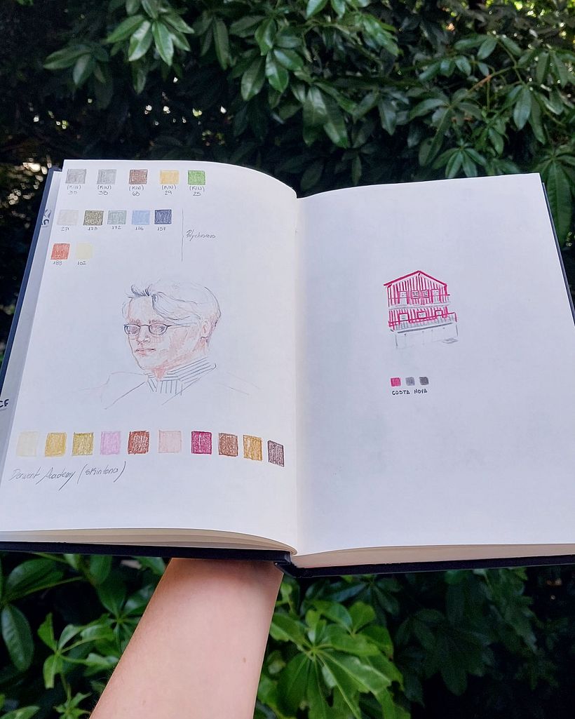 Meu projeto do curso: Sketchbook ilustrado com lápis de cor 2