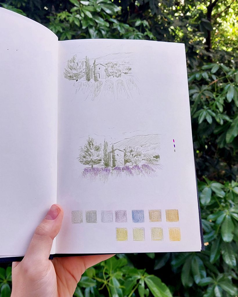 Meu projeto do curso: Sketchbook ilustrado com lápis de cor 5