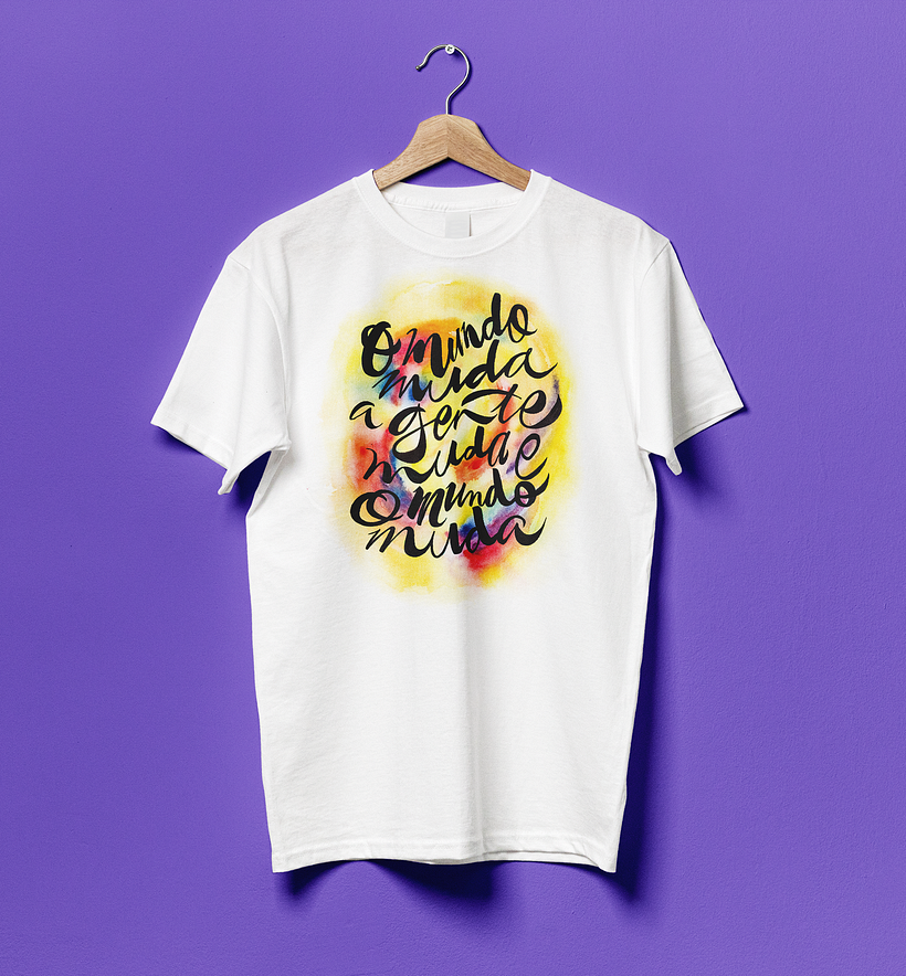 O mundo muda a gente muda o mundo muda