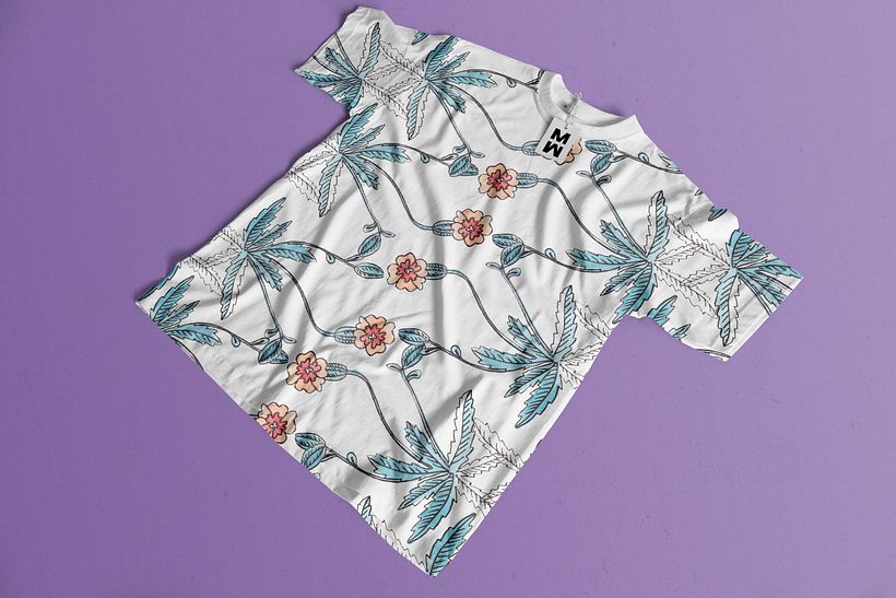 Il mio progetto del corso: Design e composizione di pattern tessili 4