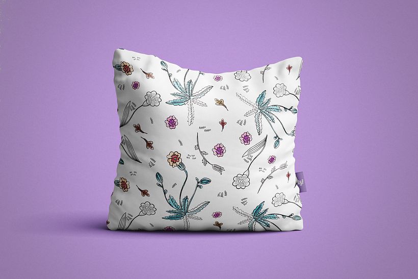 Il mio progetto del corso: Design e composizione di pattern tessili 6
