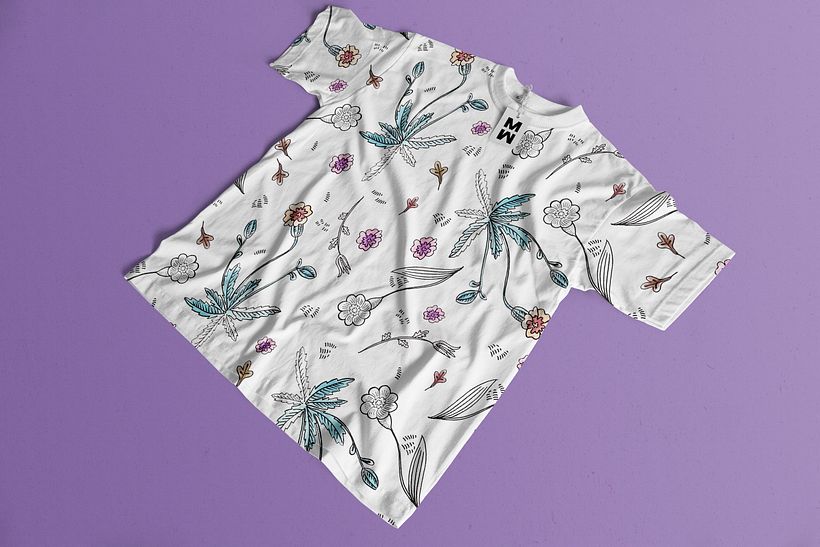 Il mio progetto del corso: Design e composizione di pattern tessili 7