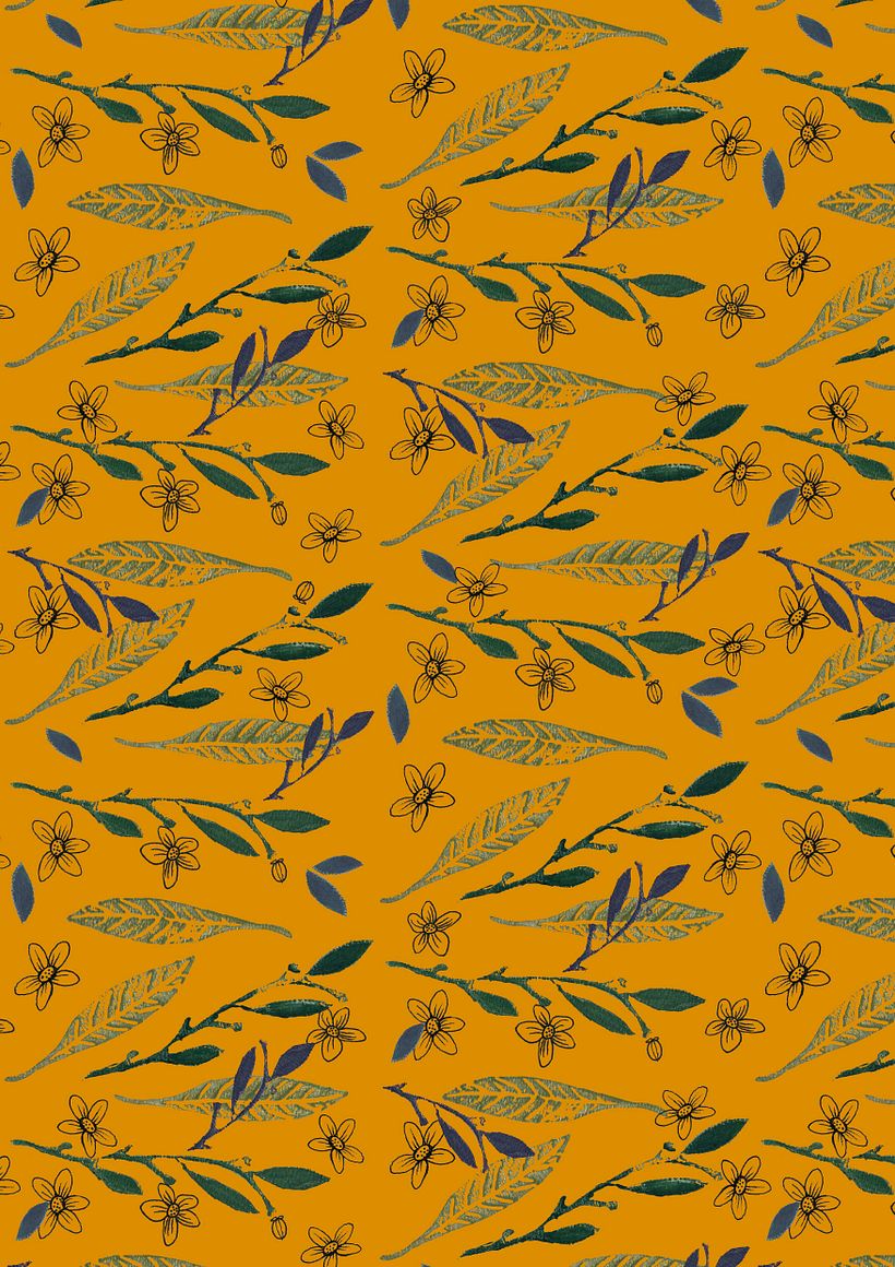 Il mio progetto del corso: Design e composizione di pattern tessili 15