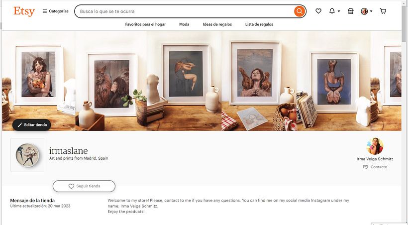 Mi proyecto del curso: Creación de una tienda en Etsy desde cero 2