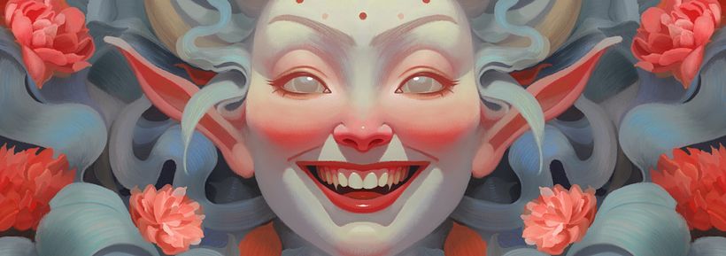 Sketchbook: Symmetrical Portraits - 05 2