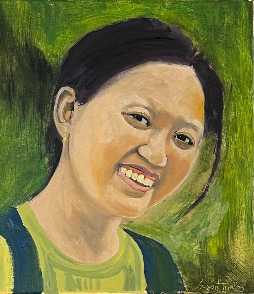 My project for course: Expressive Oil Portraiture: Explore the Alla Prima Technique 2