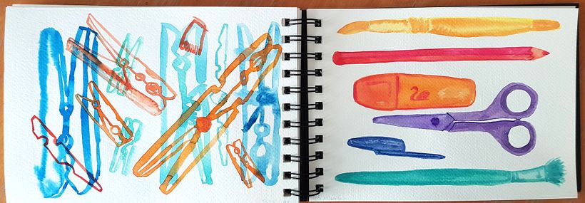 My project for course: Creative Watercolor Sketching for Beginners 3