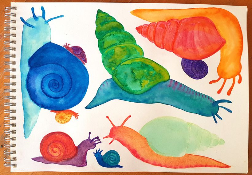 My project for course: Creative Watercolor Sketching for Beginners 4