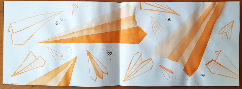 My project for course: Creative Watercolor Sketching for Beginners 9