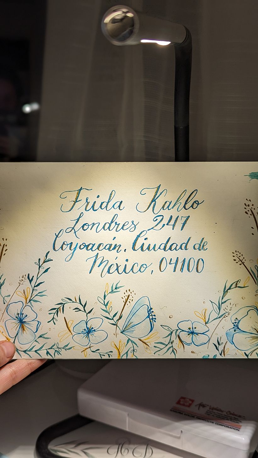 My project for course: Modern Calligraphy Techniques with a Flexible Nib Pen - Caligrafía
