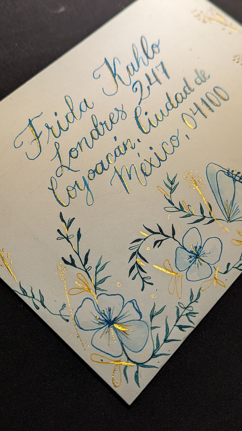My project for course: Modern Calligraphy Techniques with a Flexible Nib Pen - Caligrafía