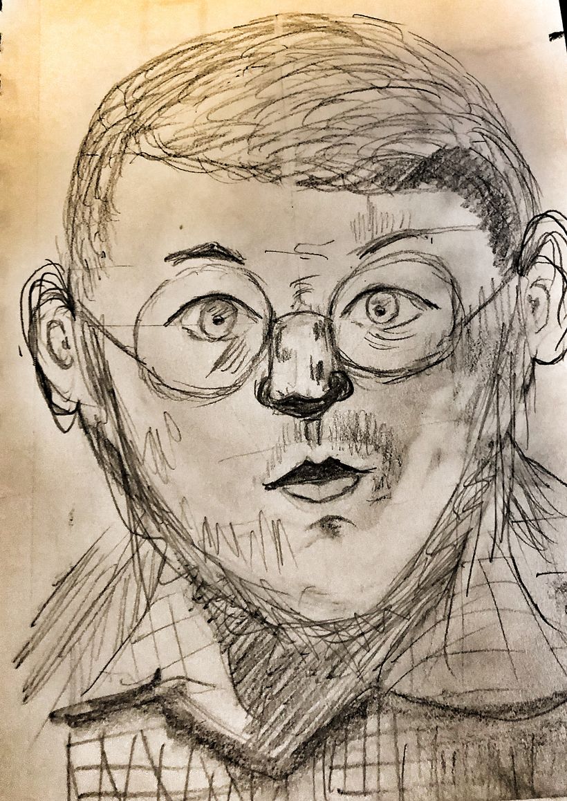 My project for course: Graphite Line Drawing for Portrait Sketchbooking 2