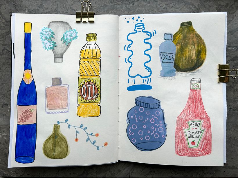 My project for course: Illustration Techniques to Unlock your Creativity - Diseño