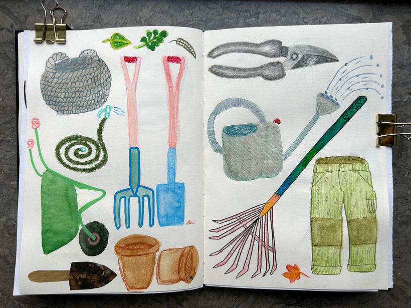 My project for course: Illustration Techniques to Unlock your Creativity - Diseño