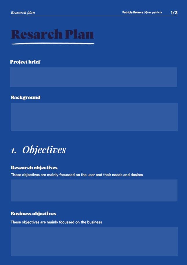 My project for course: UX Research 101 1