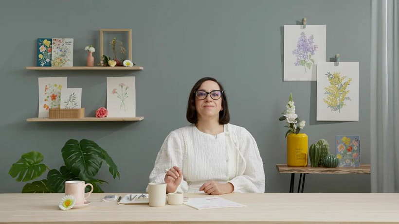 Kata Zapata will guide you in these 5 basic watercolor exercises.