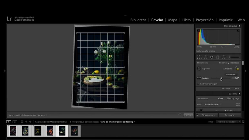 Adobe Lightroom is a photo editing software.