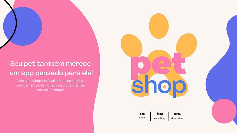 Meu projeto do curso: Introdução ao UX Writing 2