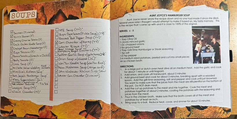 My project for course: Food Memory Journal: Document Flavors and Recipes 2