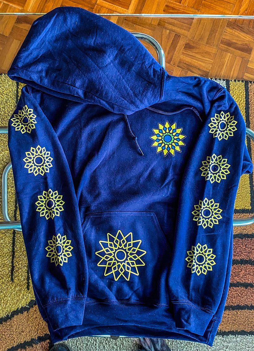 Hoodie estrella de 13 puntas