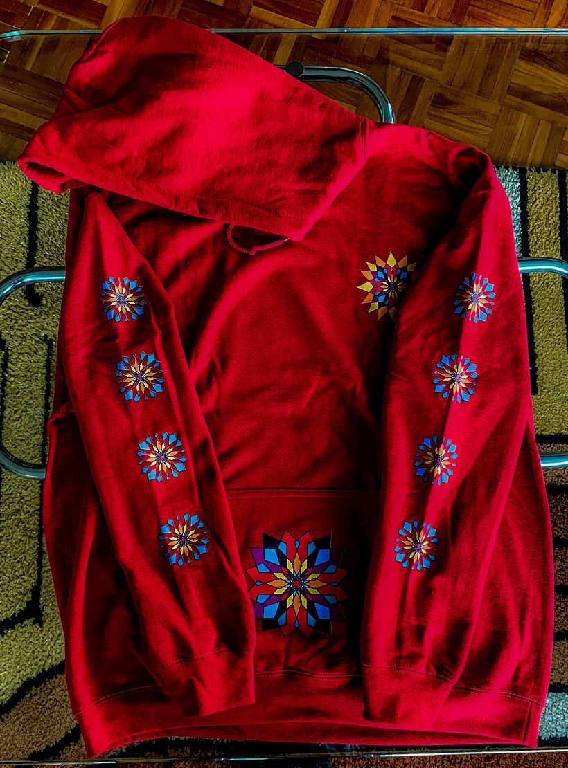Hoodie Estrella fuego sagrado