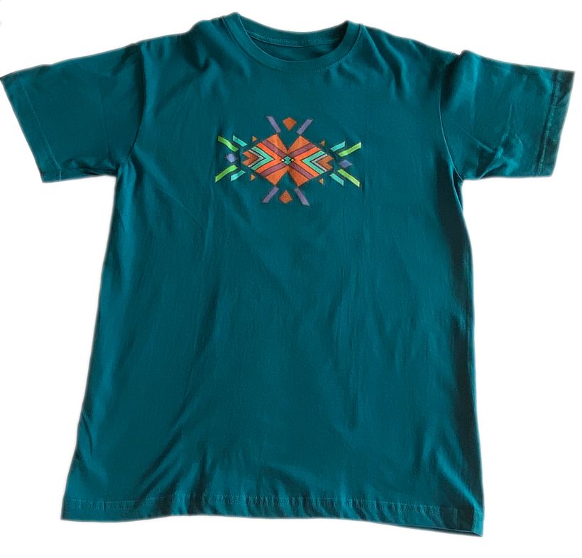 Camiseta hombre - visión de Yagé