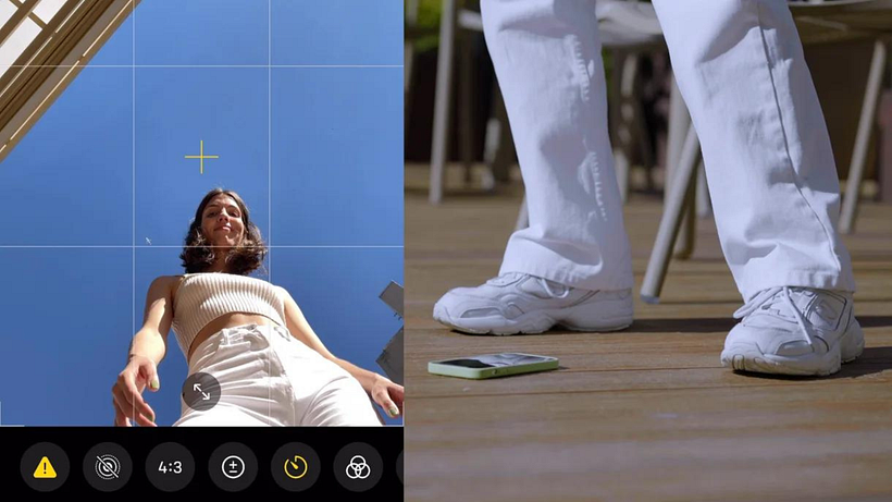 You just need a smartphone and an outdoor space that inspires you.