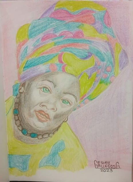Mi proyecto del curso: Dibujo de retratos llamativos con lápices de colores 6